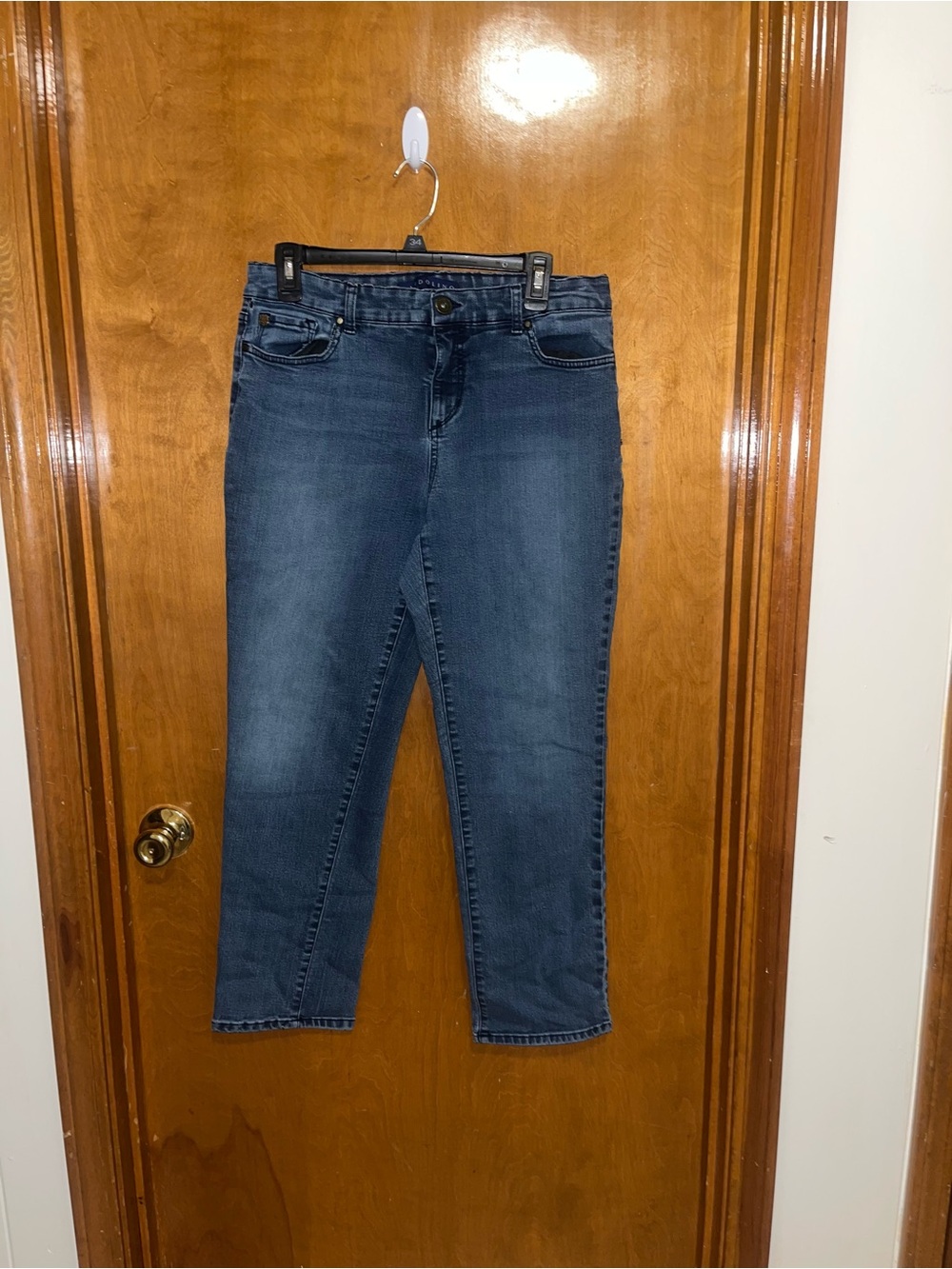 Bandolino classic Women's Dark Blue Stretch Jeans sz 12s